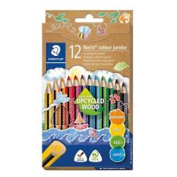 Kredki trójkątne jumbo Noris colour jumbo 12 kol.
