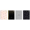 INTERDRUK Metallic Dots A5 Squared Notebook – 64 Sheets