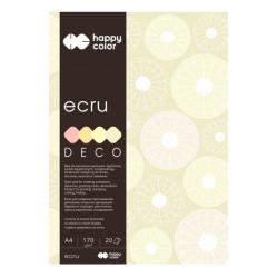 Blok techniczny Deco Ecru A4 20 ark. HAPPY COLOR