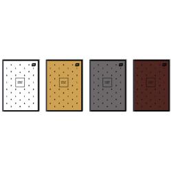 Brulion A5 96k kratka Soft Touch Szachy (GK) INTERDRUK