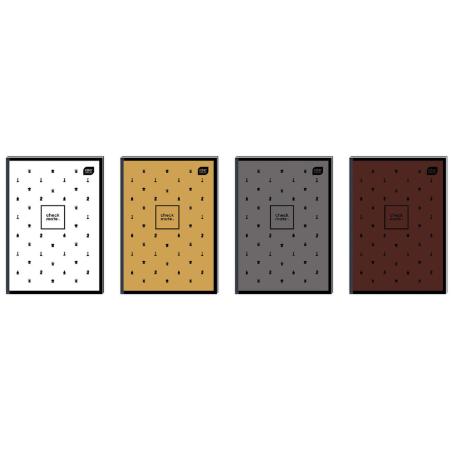 Brulion A5 96k kratka Soft Touch Szachy (GK) INTERDRUK