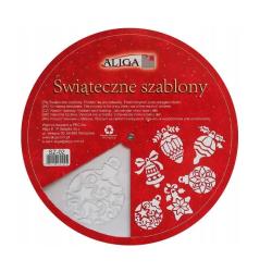 SZABLON SZ-02 ŚWIATECZNY DO DEKORACJI OKIEN ALIGA