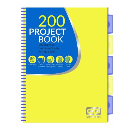 COOLPACK 2015 NEON BRULION A4 żółty