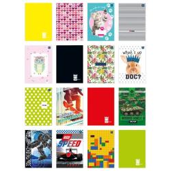 ZESZYT DO SŁÓWEK A6/32 MIX INTERDRUK