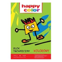 Blok techniczny A3 10ark. kolor HAPPY COLOR