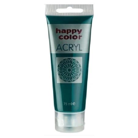 Farba akrylowa 75ml c. zielony HAPPY COLOR