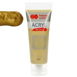 Farba akrylowa 75ml czyste złoto metalik HC