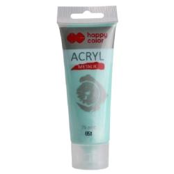 Farba akrylowa 75ml zielony miętowy HAPPY COLOR
