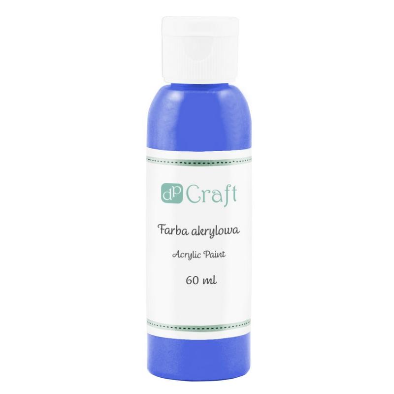 Farba akrylowa 60ml cobaly blue DPFA-027 DP CRAFT