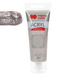 Farba akrylowa 75ml różowe złoto metalik HAPPY COLOR