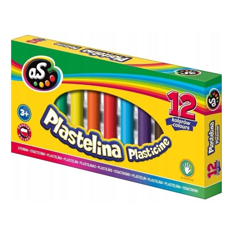 ASTRA PLASTELINA 12 KOL.