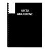 Skoroszyt do akt osobowch KONFEX bind. zew. czarny