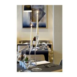 Świeca stożkowa metalik prosta