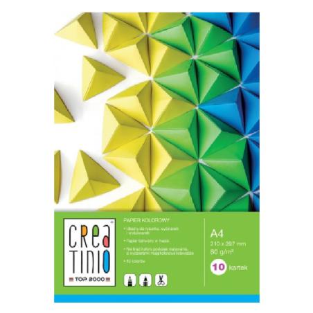 Papier kolorowy A4 10k 80g CREATINIO