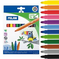 Pisaki ze stożkową końcówką MILAN