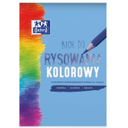 BLOK DO RYSOWANIA OXFORD A4/10K KOLOR