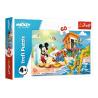 Puzzle 60 ciekawy dzień Mikiego i przyjaciół trefl
