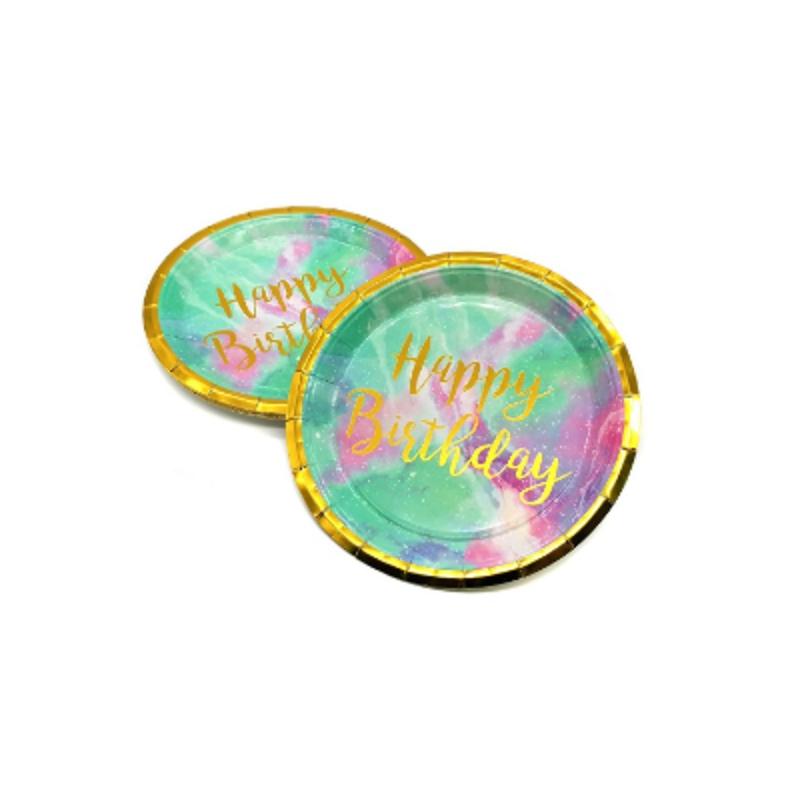 TALERZE PAPIEROWE PARTY 10 SZT. DUŻE