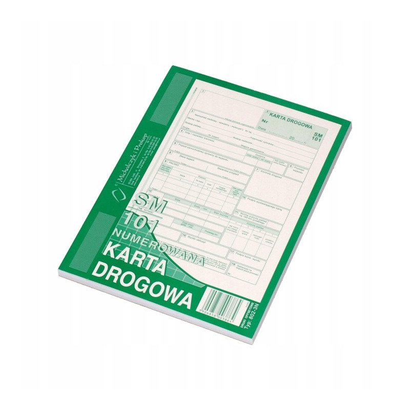 MICH Karta Drogowa A5 Sam-osob. numeryczna