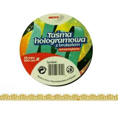 Taśma holograficzna samoprzylepna mix