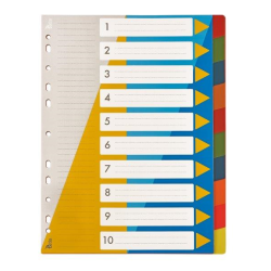 Спейсери TETIS A4 Числові 1-10