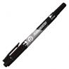 tetis marker perm. cienki okr.dwustronny czarny