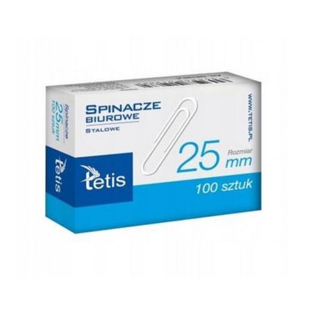 TETIS SPINACZE OKRĄGŁY 25MM 100szt. A/10