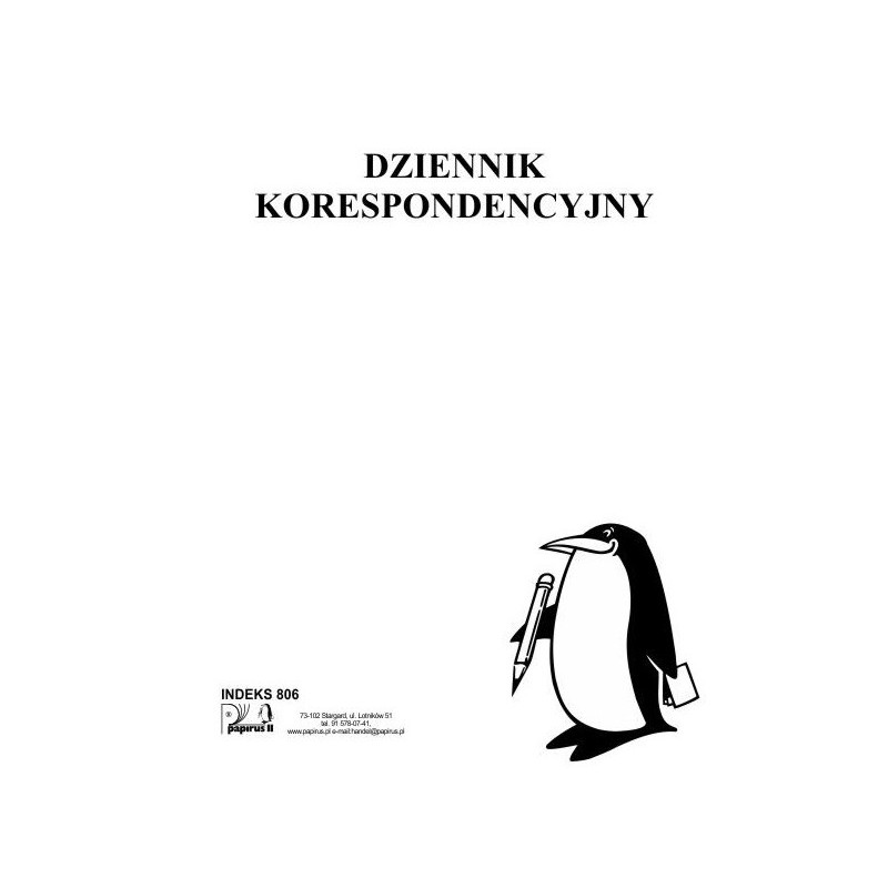 Журнал кореспонденції 100 карт.А4