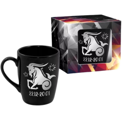 Ceramiczny kubek baryłka 300ml ZODIAKI