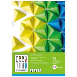 Кольоровий папір А5 10к 80г креатиніо