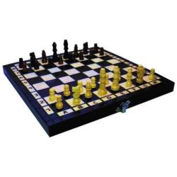 Szachy drewniane 27cm AB 72403 ABINO