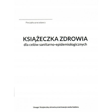 Pracownicza książeczka zdrowia