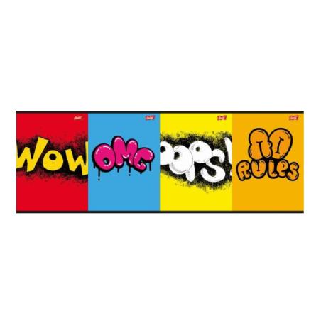 Zeszyt A5 60k krata Street Art UNIPAP