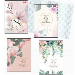 Zeszyt A5 60k krata ROMANTIC GARDEN