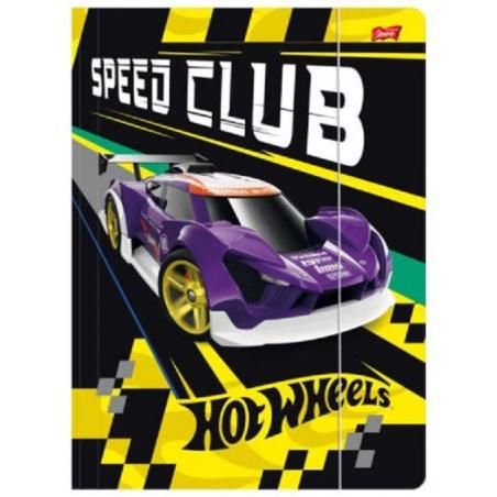 Teczka z gumką A4 Hot Wheels 300g UNIPAP