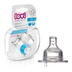 Smoczek dynamiczny do karmienia Wolny 2szt. LOVI