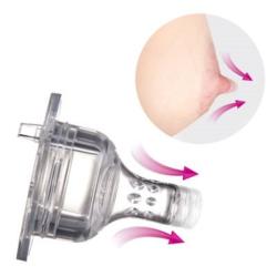 Smoczek dynamiczny do karmienia Wolny 2szt. LOVI