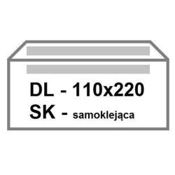 Koperta podłużna bez okna 110x220-0812 BANTEX