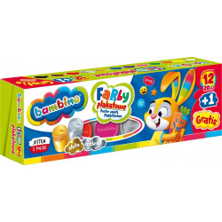 Farby plakatowe 12 kol 20ml BAMBINO