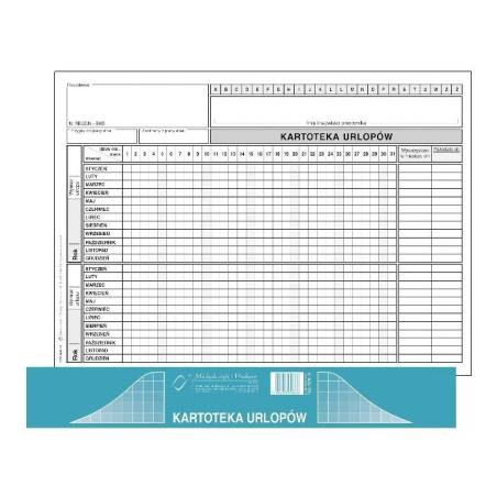 MICH Kartoteka Urlopów A5 A_20