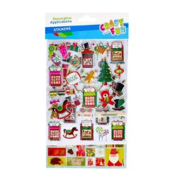 Ozdoba BN naklejki mix 17x29cm STARPAK