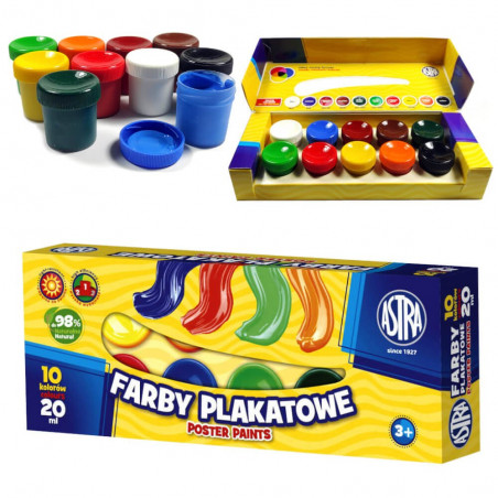 Постерні фарби 10кол 20мл