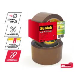 3M TAŚMA PAKOWA 48MM*50M BRĄZ