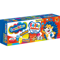 Farby plakatowe 10kol x 20ml BAMBINO