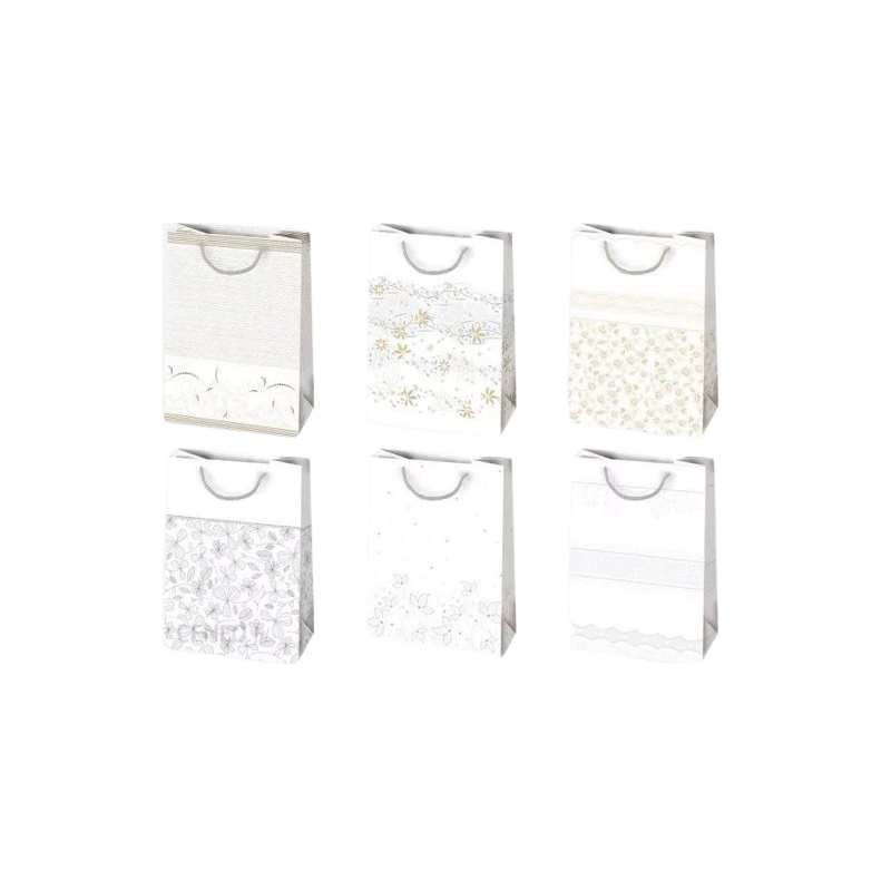 Torebka ozdobna T-5 23x32x11 brokat pol-mak