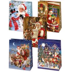 torebka ozdobna t-17 bn 40,5X50,5X25cm pol-mak