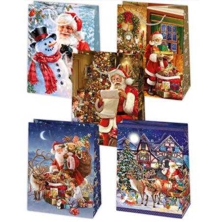 torebka ozdobna t-17 bn 40,5X50,5X25cm pol-mak