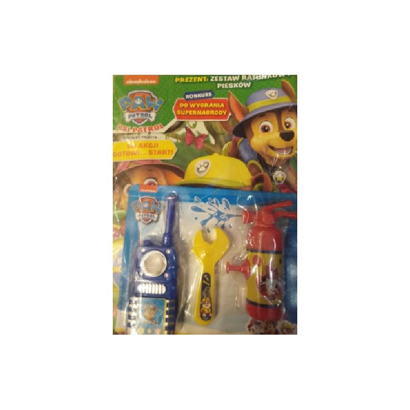 PAW Patrol.Ofic.Mag+zestaw ratunkowy piesek
