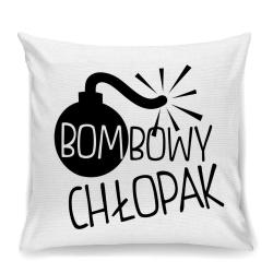 Poduszka 40x40cm bombowy chłopak OPTISELE