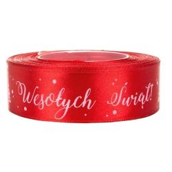 Wstążka satynowa BN 25mm kolor 14 WSX25 BREWIS